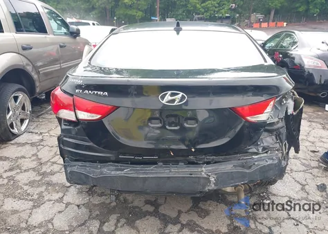 2012 Hyundai Elantra Gls (Ulsan Plant) from USA, damaged, VIN KMHDH4AE1CU236788